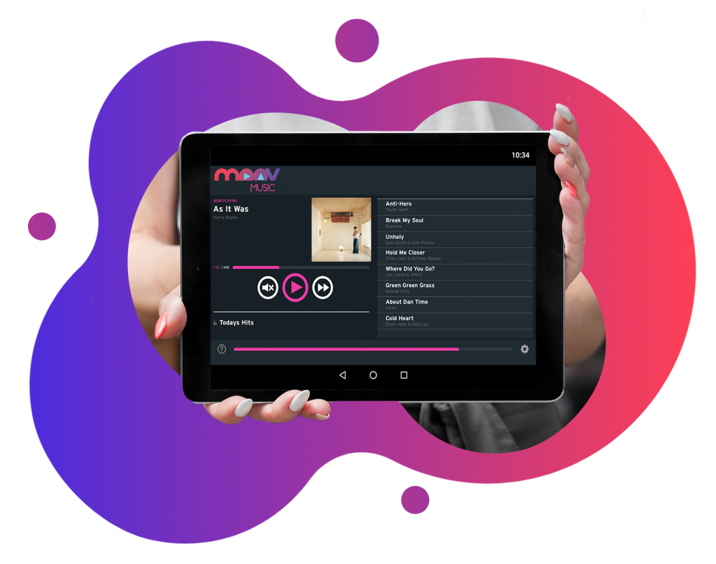 Moov Music | Background music, digital signage & music licensing for your  business